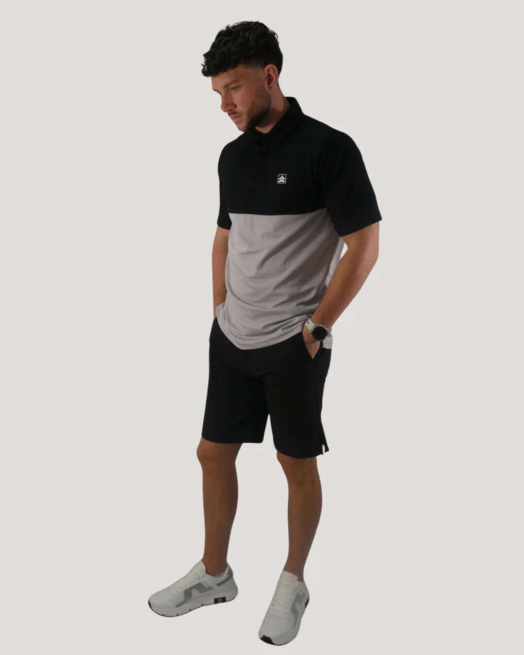 NOVUS GOLF Heritage Polo - Black / Slate