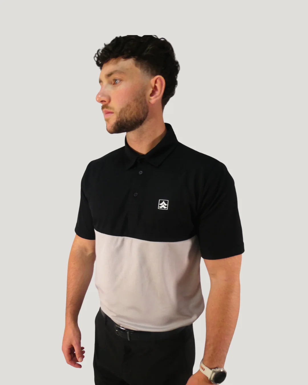 NOVUS GOLF Heritage Polo - Black / Slate
