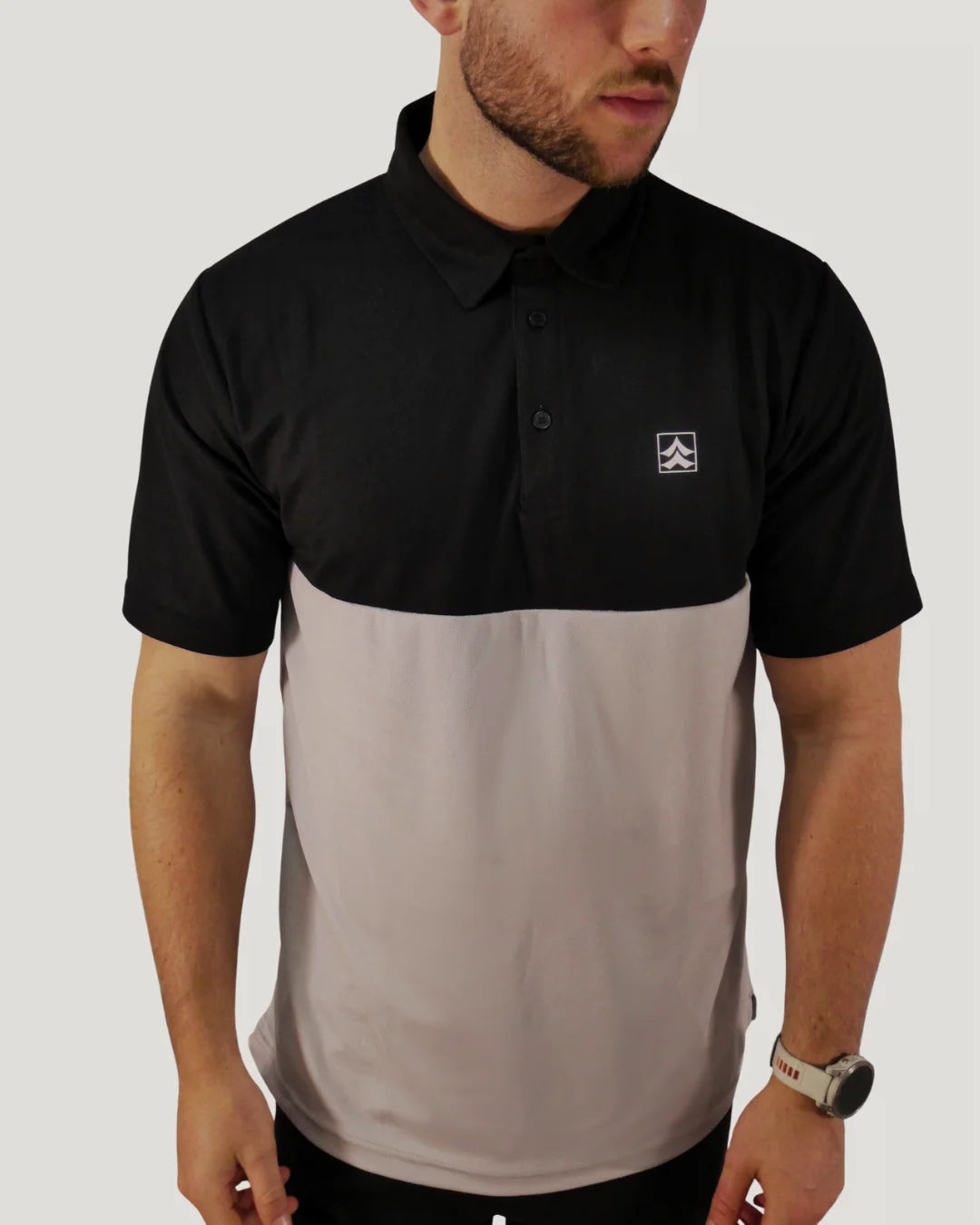 NOVUS GOLF Heritage Polo - Black / Slate