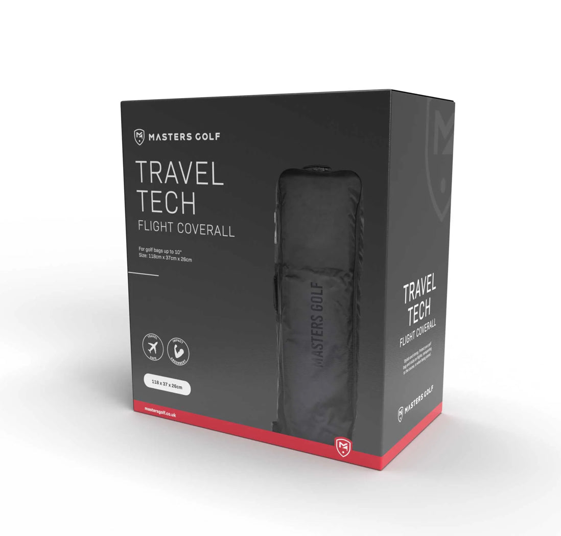 TravelTech Flight Coverall with Wheels Black