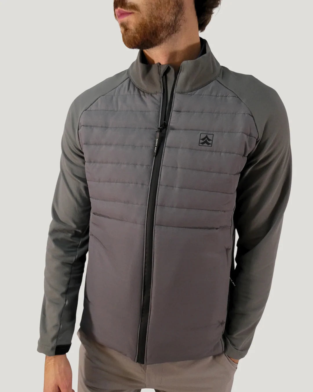 NOVUS GOLF Element Zip Jacket - Graphite