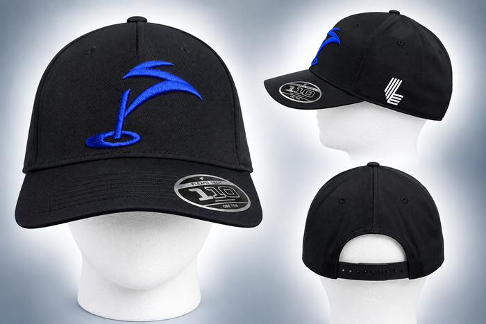 LIV Golf - SMASH GC Cap Black With Blue Logo