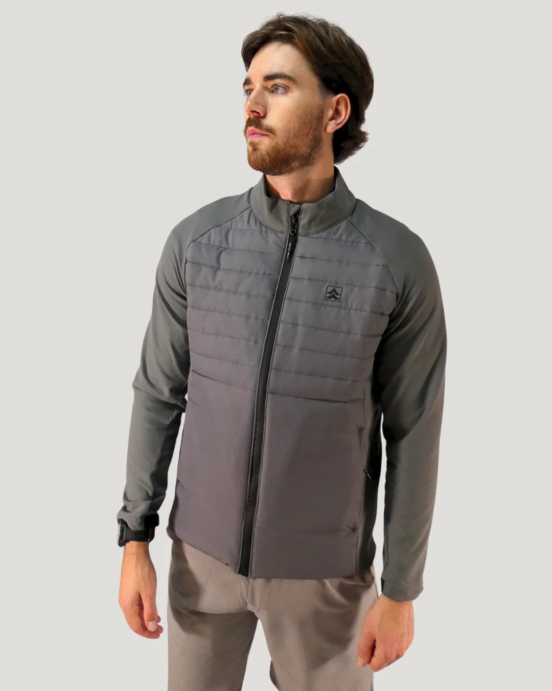 NOVUS GOLF Element Zip Jacket - Graphite