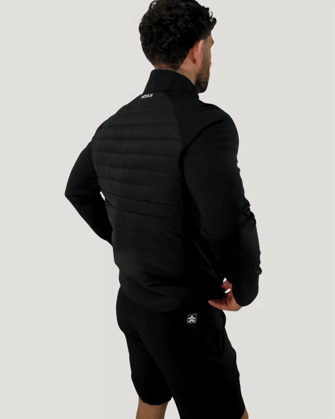 NOVUS GOLF Element Zip Jacket - Black