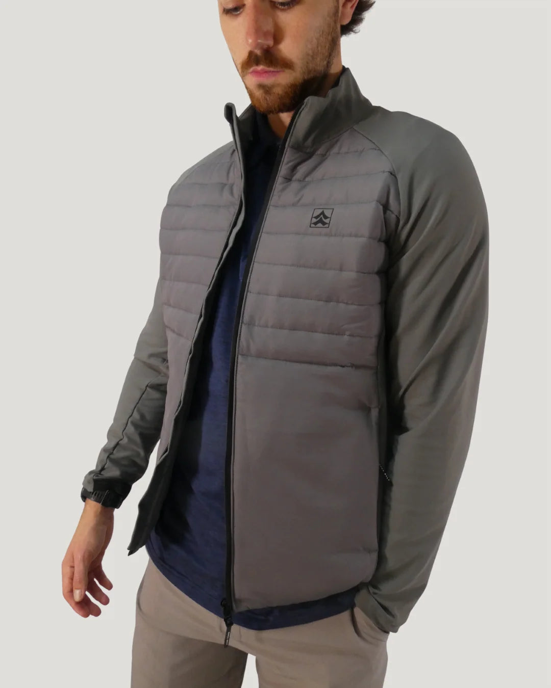 NOVUS GOLF Element Zip Jacket - Graphite