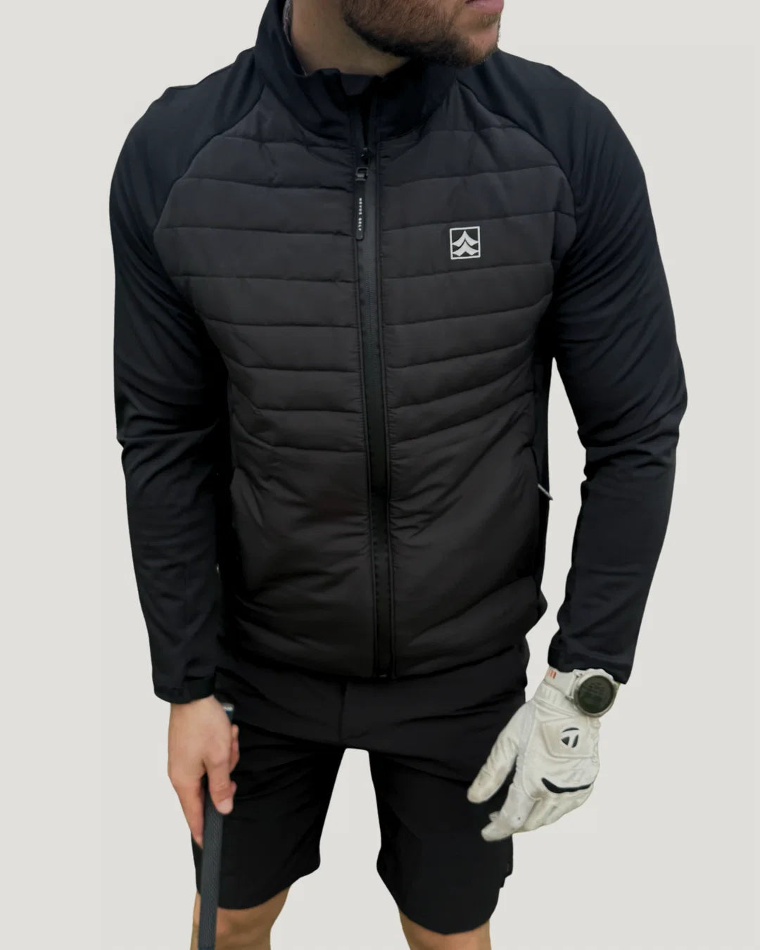 NOVUS GOLF Element Zip Jacket - Black