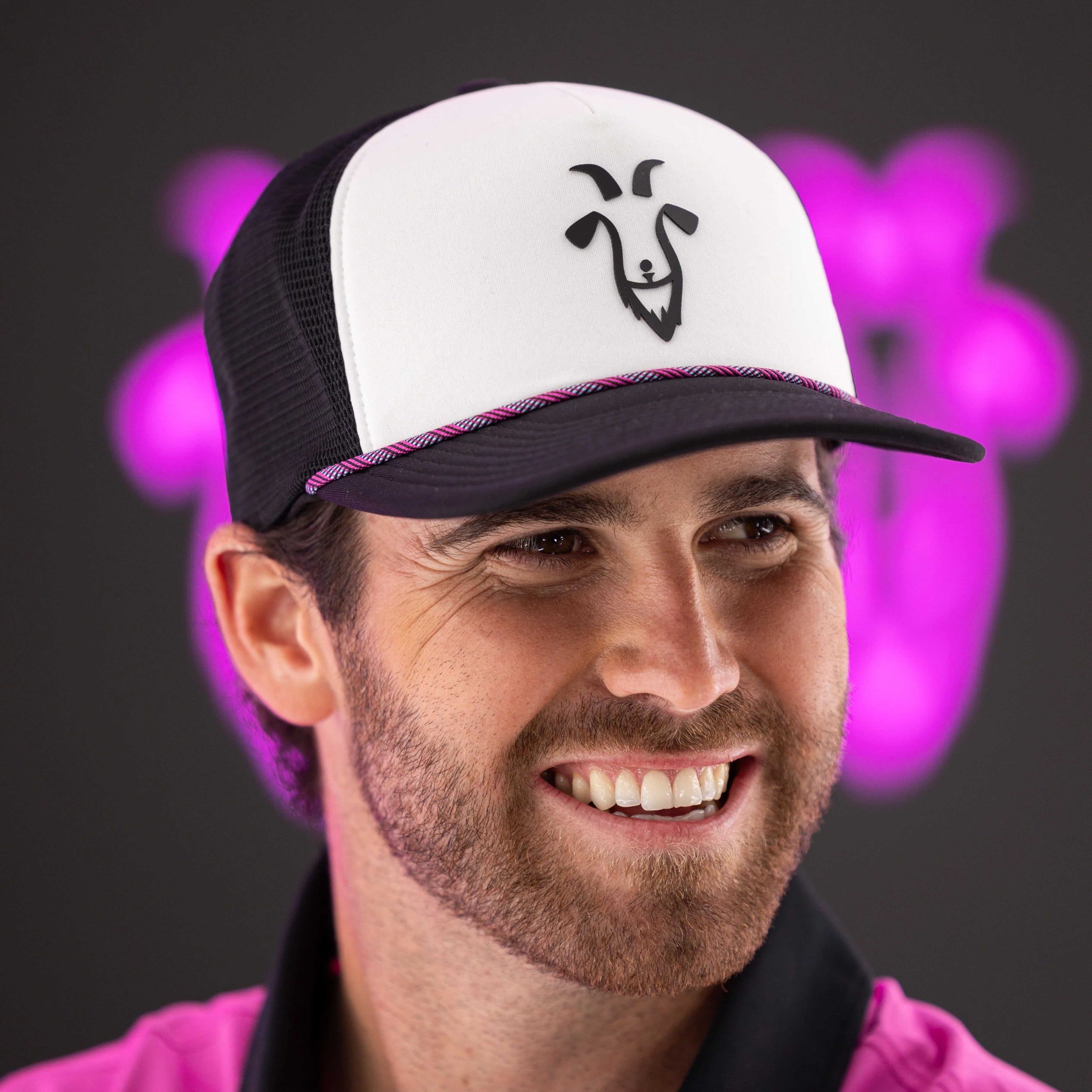 LIV GOLF RANGEGOATS GC | MESH ROPE TRUCKER