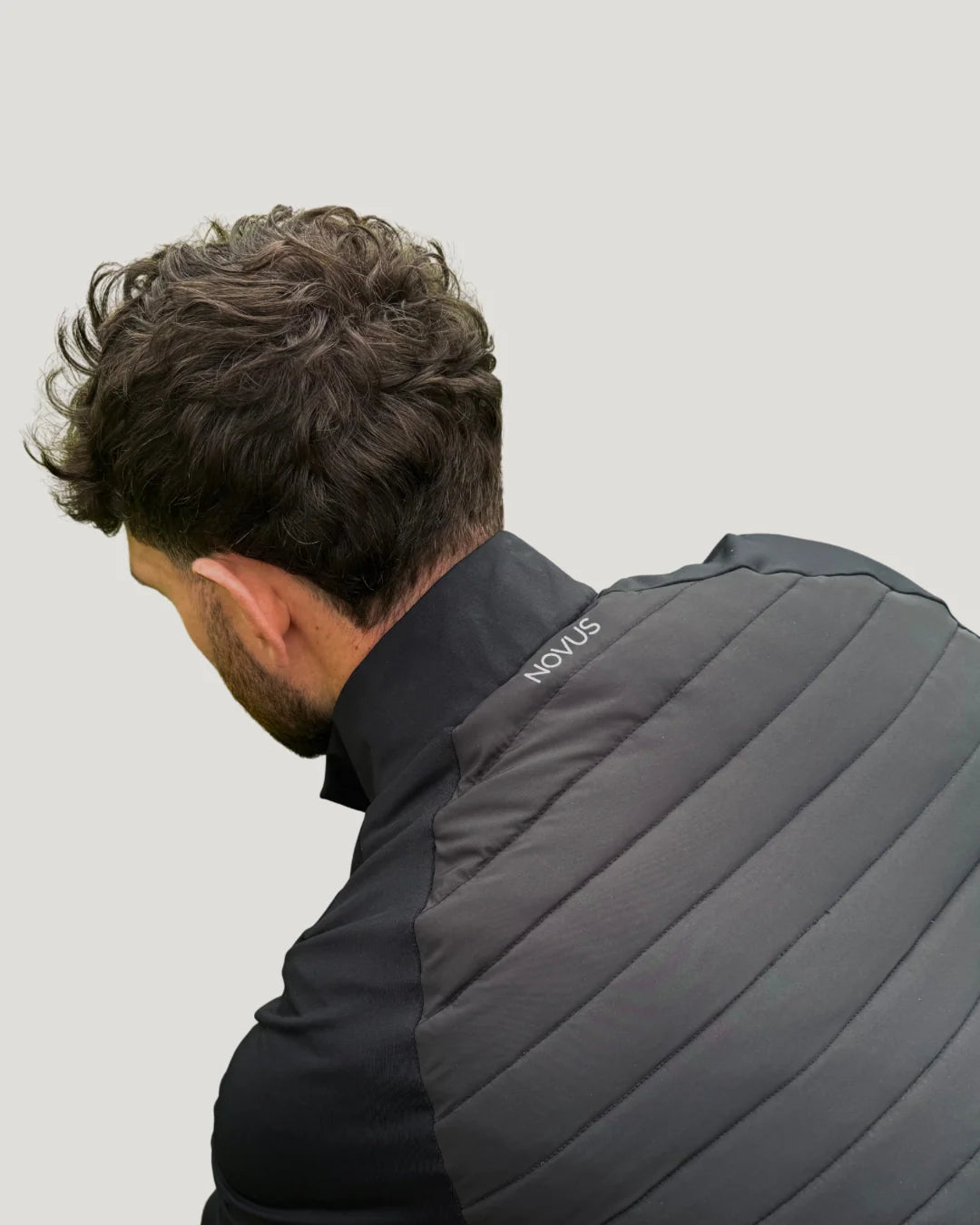 NOVUS GOLF Element Zip Jacket - Black