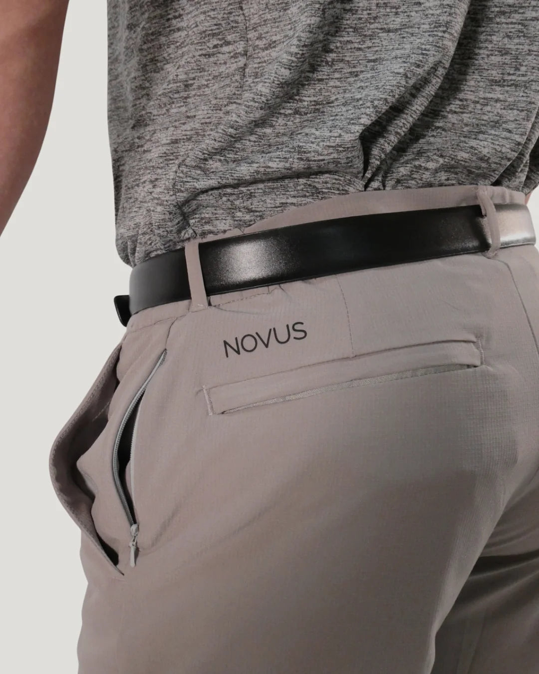 NOVUS GOLF Stretch Tech Shorts - Slate Grey
