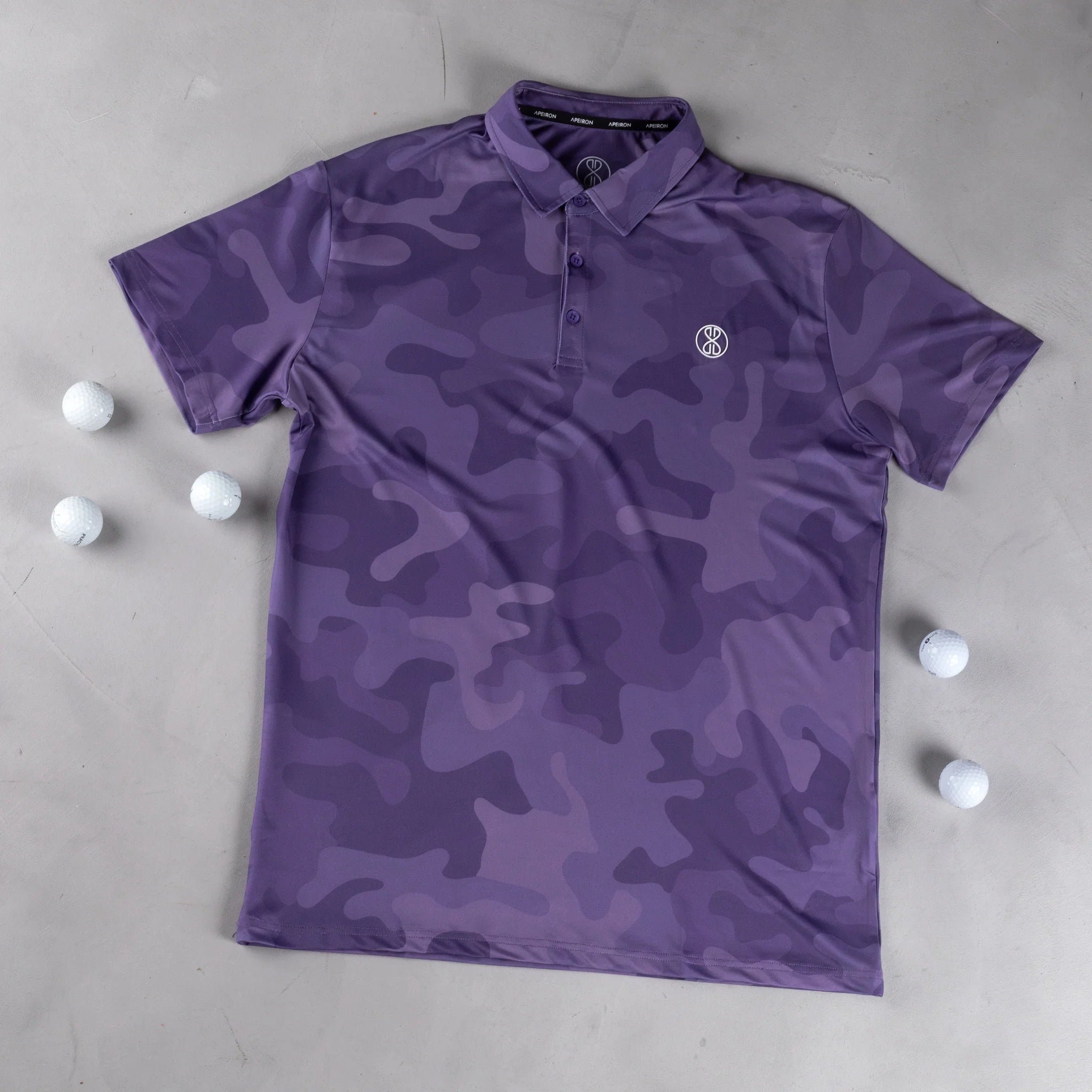Aether Phantom Men's Golf Polo Shirt