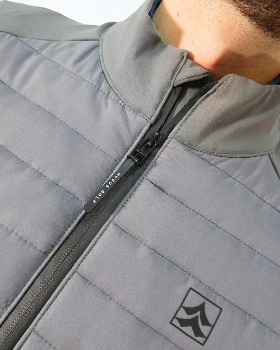 NOVUS GOLF Element Zip Jacket - Graphite