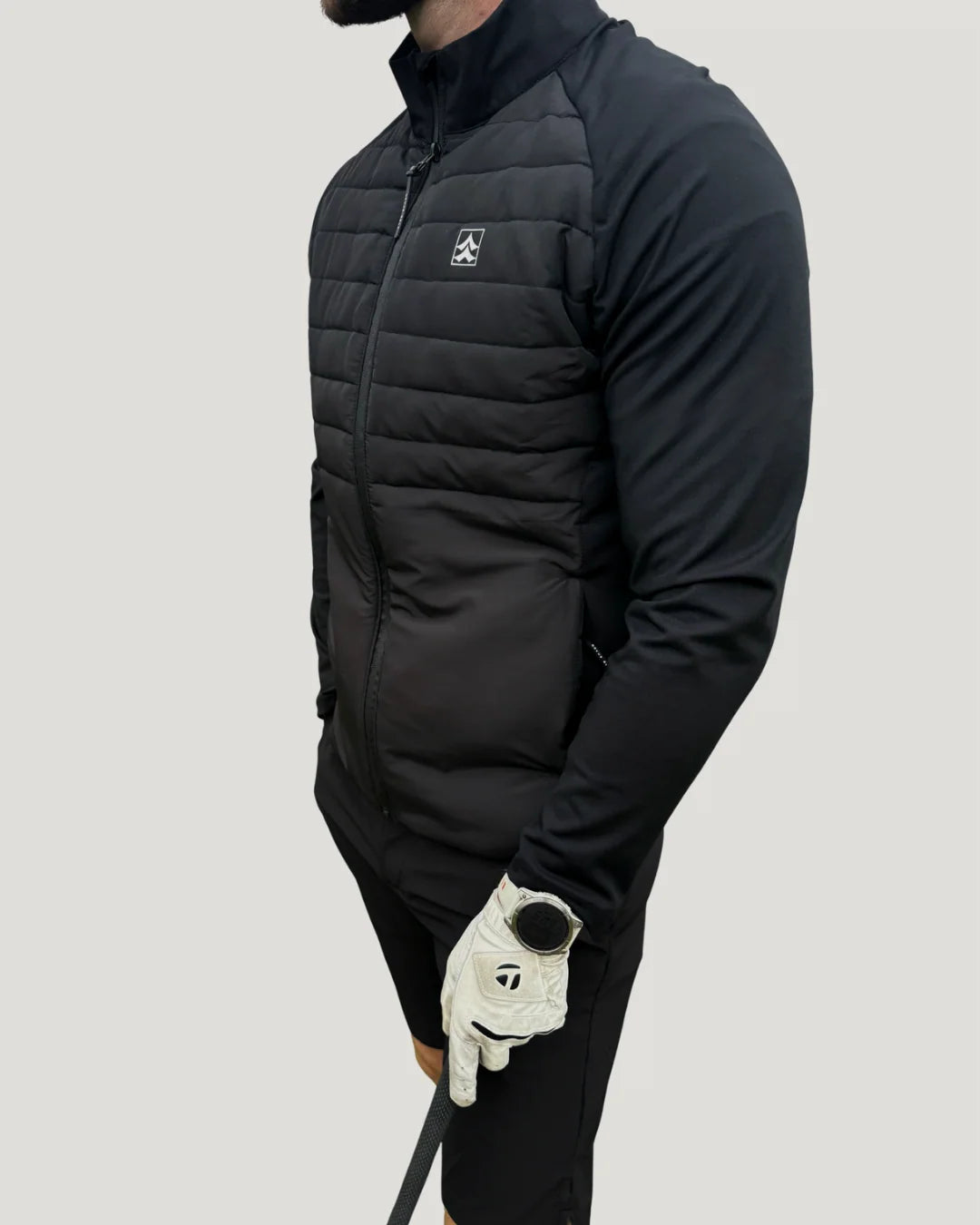 NOVUS GOLF Element Zip Jacket - Black