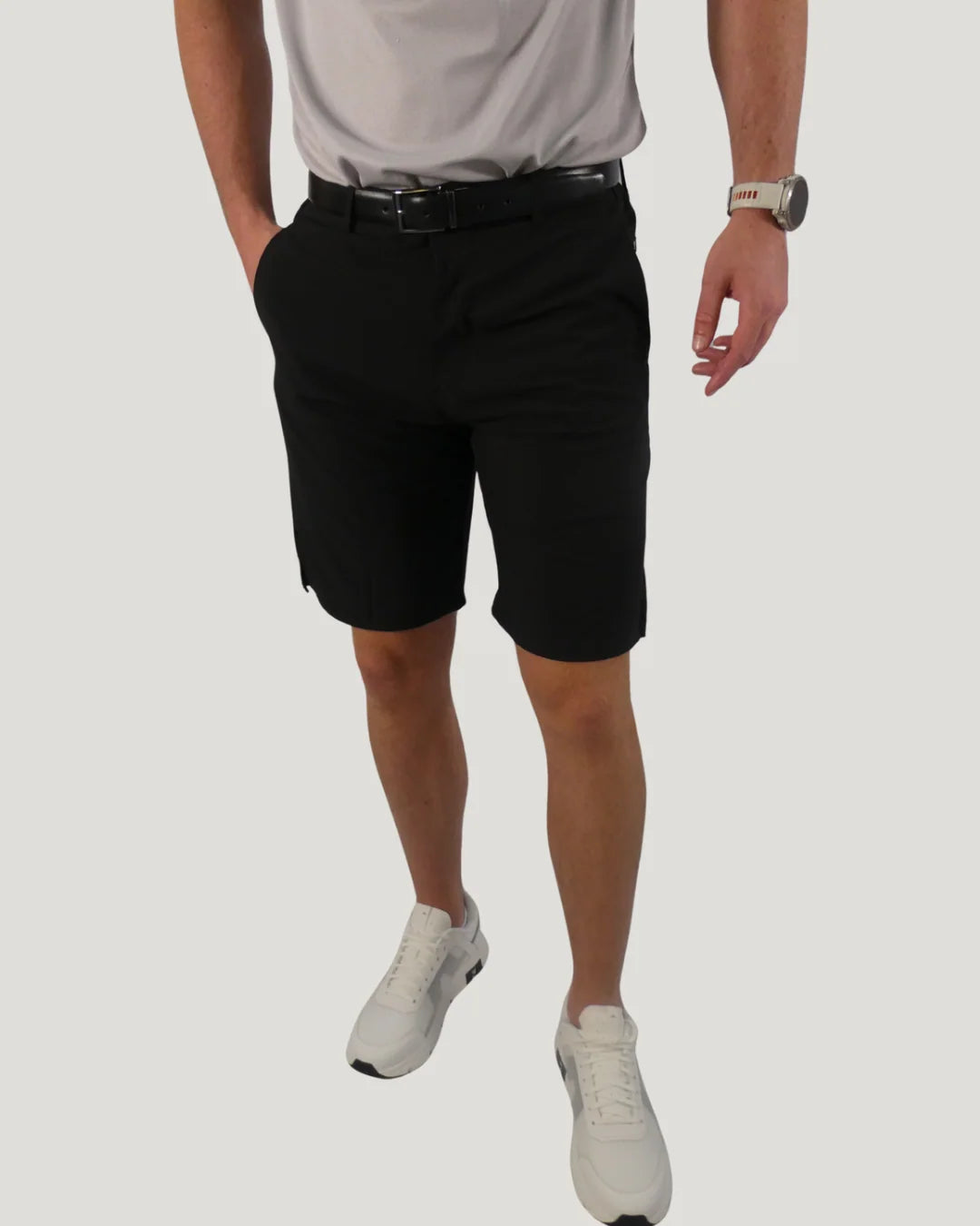 NOVUS GOLF Stretch Tech Shorts - Black