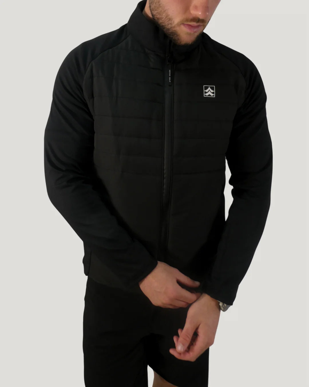 NOVUS GOLF Element Zip Jacket - Black