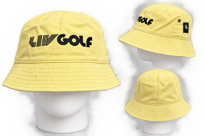 LIV Golf Yellow Bucket Hat