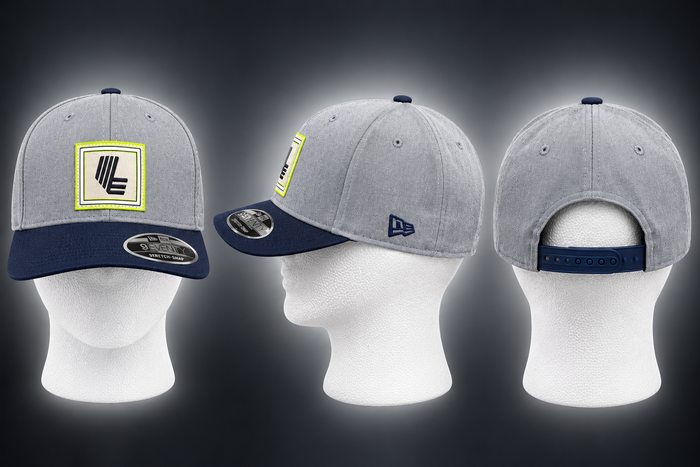 LIV Golf Performance Stretch-Fit Cap – Blue & Navy