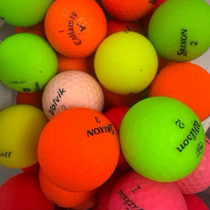 Matte Golf Ball Mix