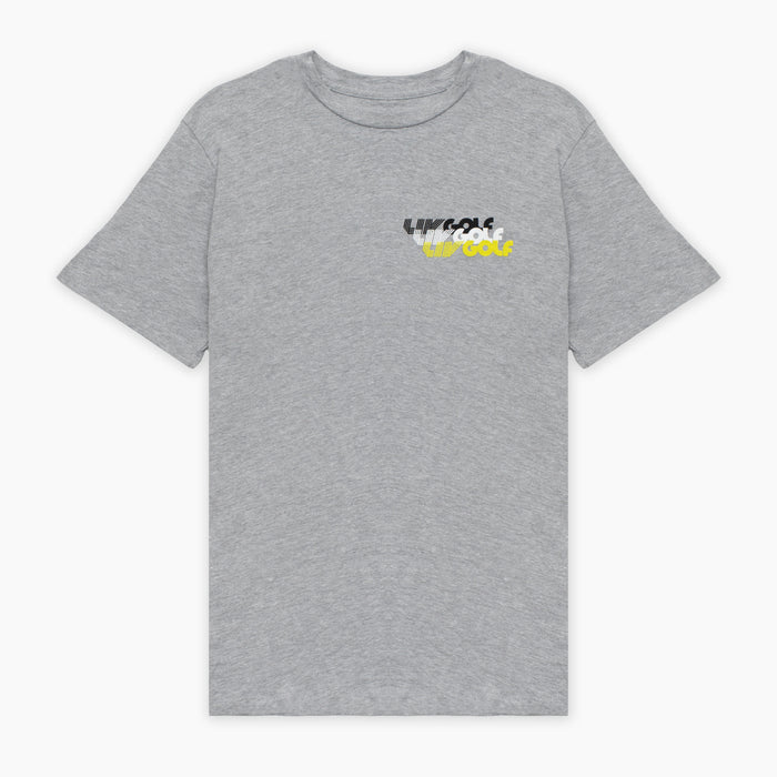 LIV GOLF | MEN'S SCATTER TEE GREY