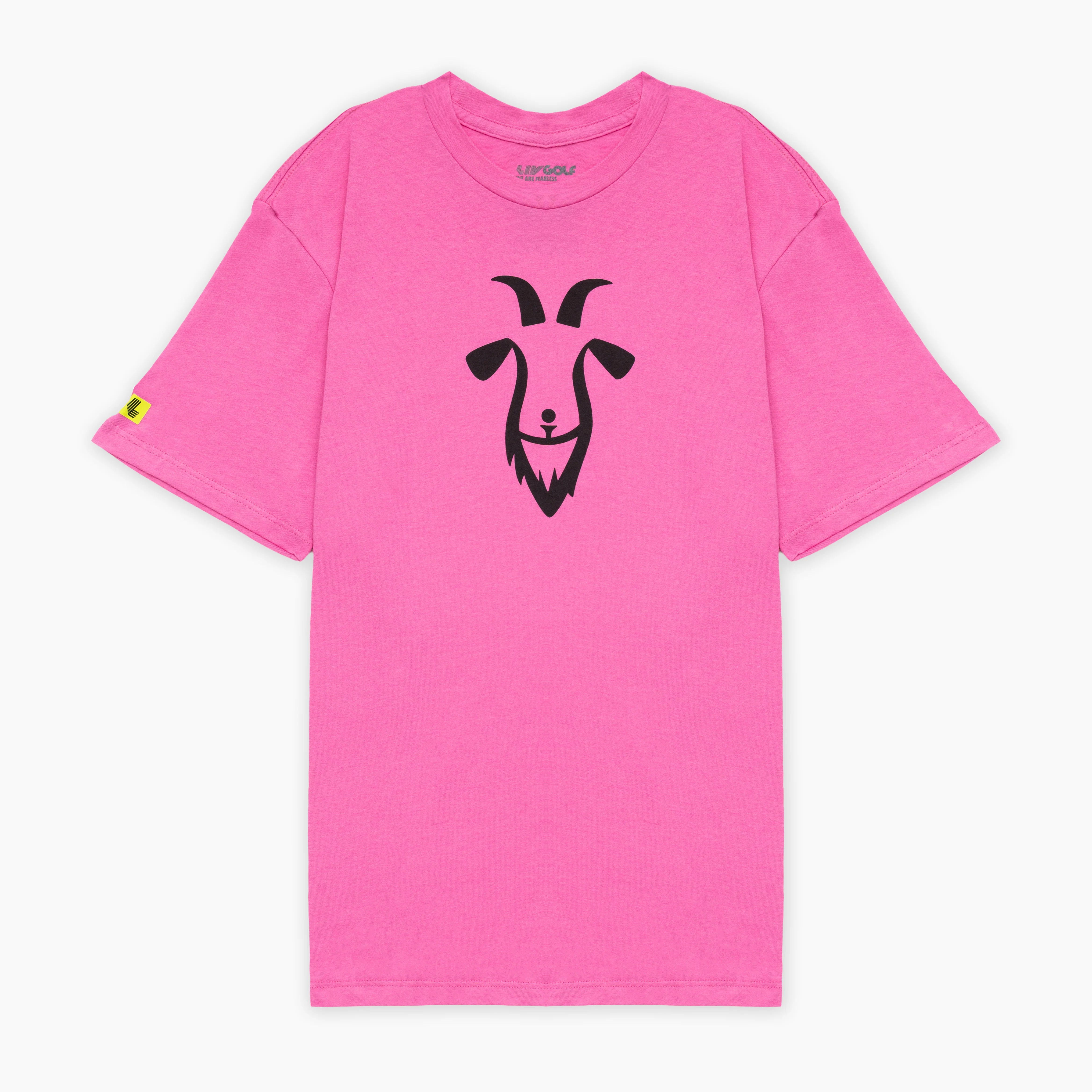 LIV GOLF RANGEGOATS GC | LOGO TEE PINK