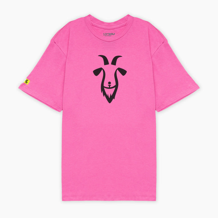 LIV GOLF RANGEGOATS GC | LOGO TEE PINK