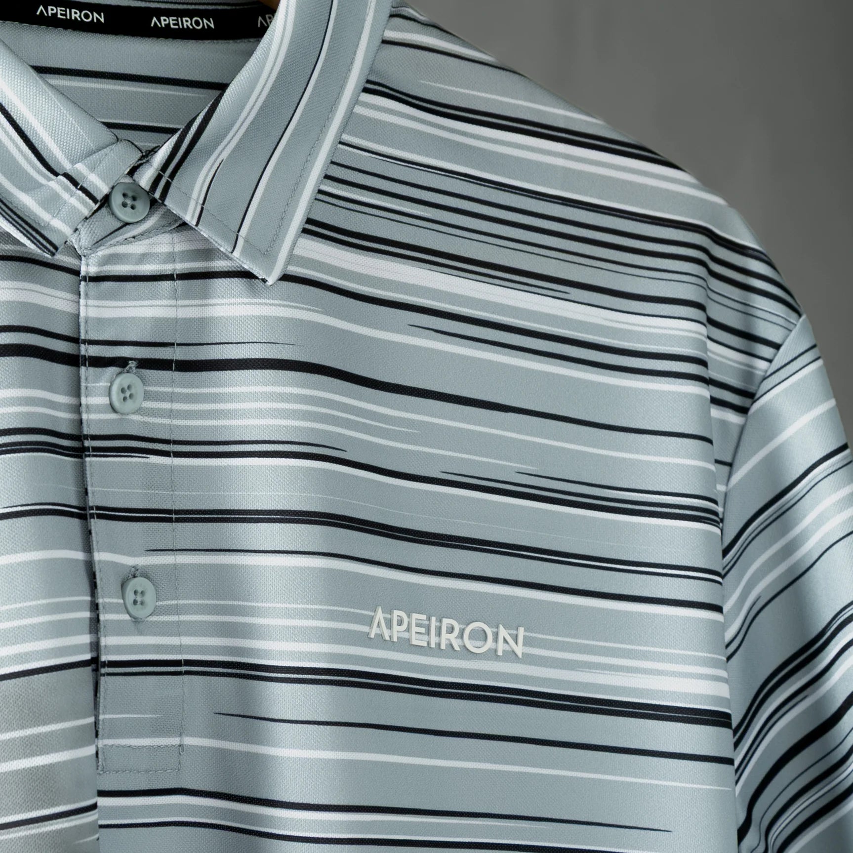 Apeiron Charcoal Grey Polo