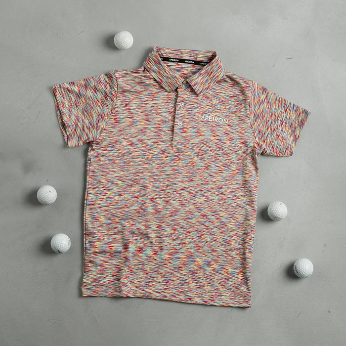 Apeiron Space-Dye Red Polo