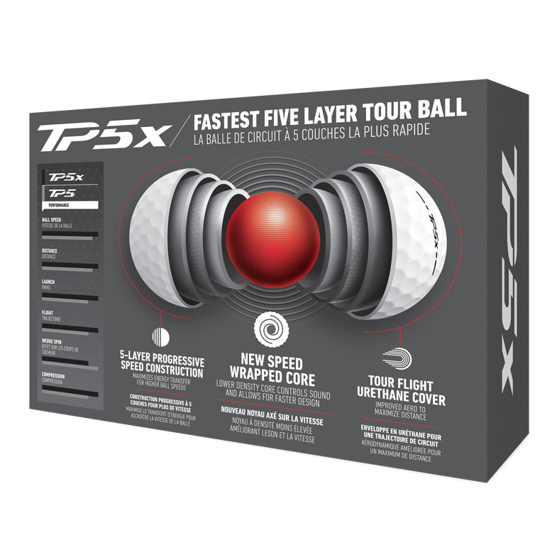 TaylorMade TP5x Golf Balls