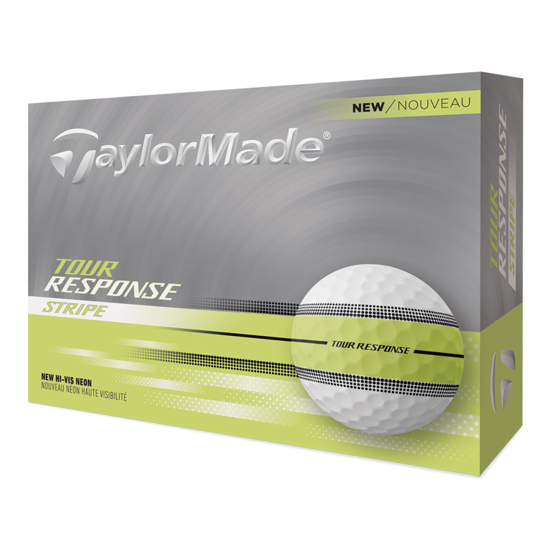 TaylorMade Tour Response Stripe Golf Balls 2025