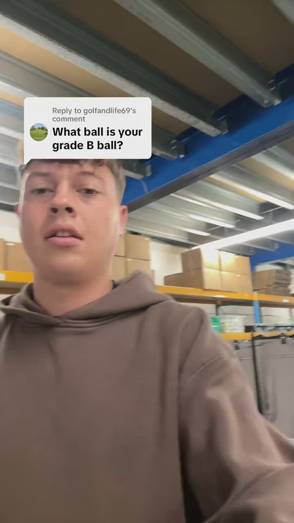 Grade B golf balls explained (TikTok)